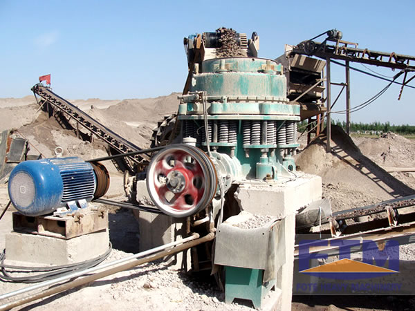 Copper Ore Cone Crusher Plant