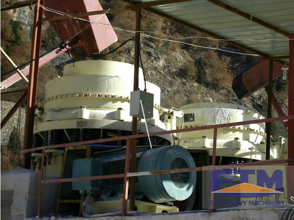 250TPH Complete Cone Crusher
