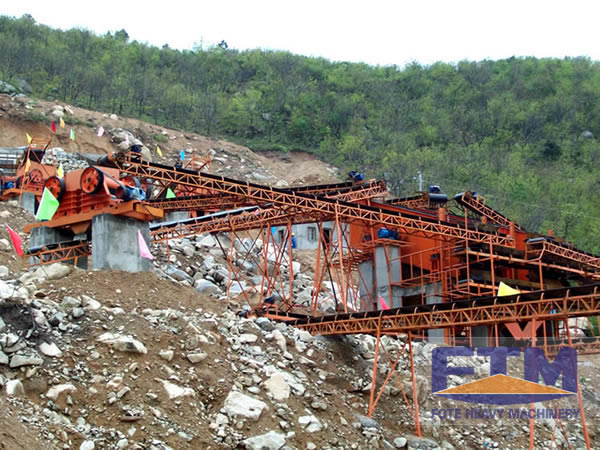 300 tph Basalt Crusher Plant in Kenya