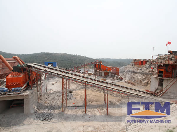 a Full-Set Granite Stone Processing Plant