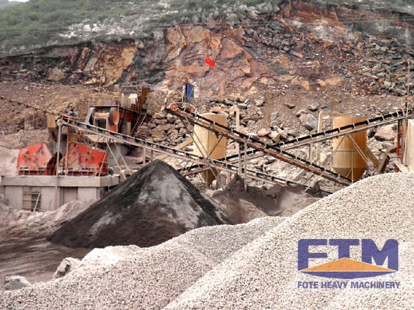 Modern Lime Stone Crushing Handling Plant 