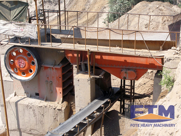 Jaw crusher 100 150 tph