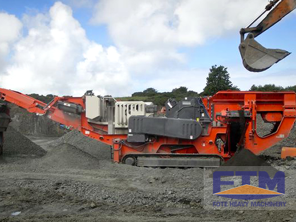 300 t h Construction Waste Crushing Plant in Brunei