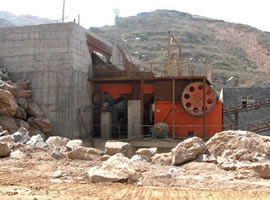 600 tph Granite Crushing Plant in Ghana